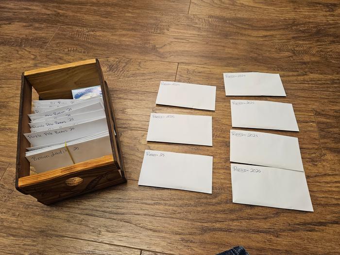 Because there's a lot of checked out peas already