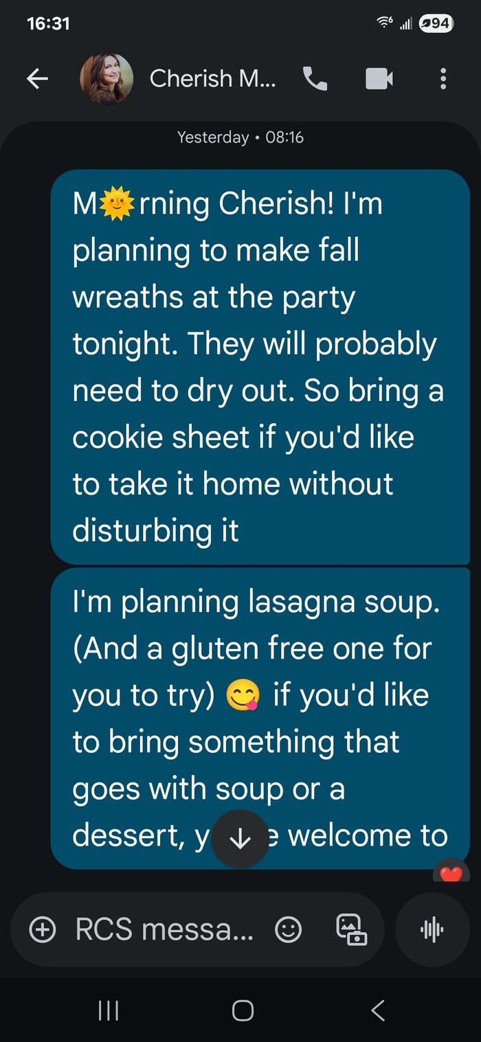 More organizing