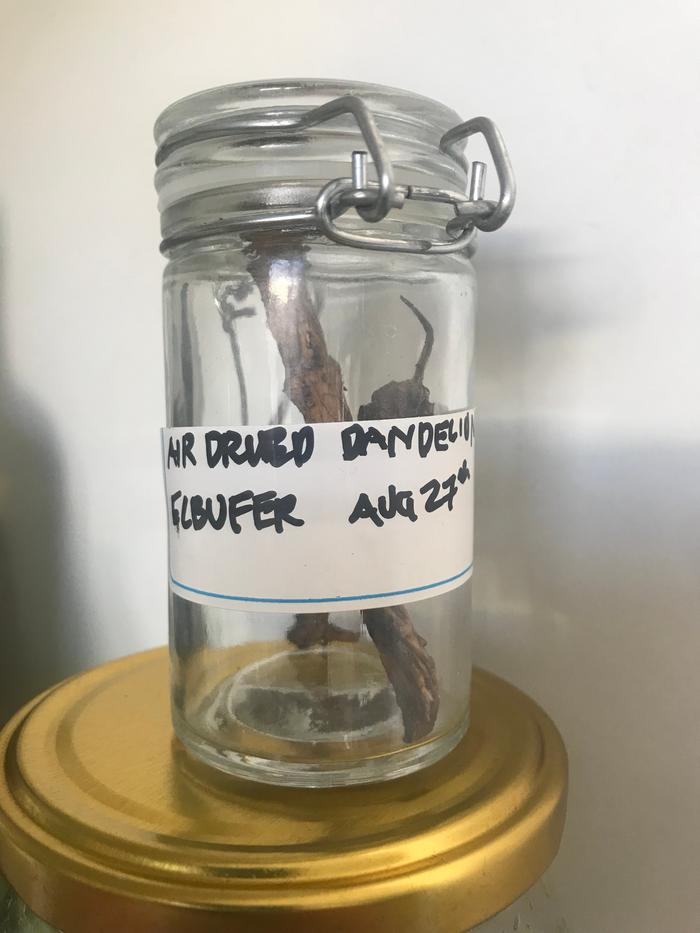 Dried and jarred.