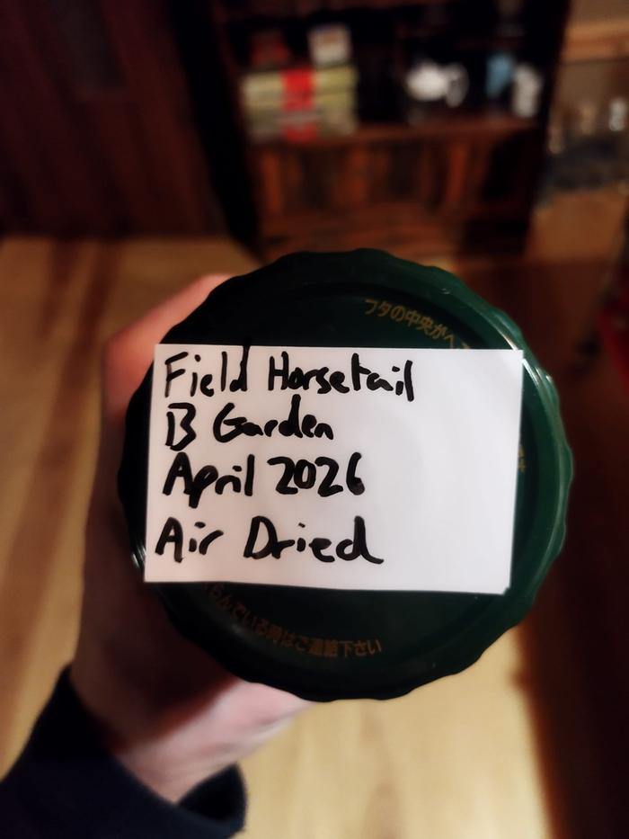 Jar labelled