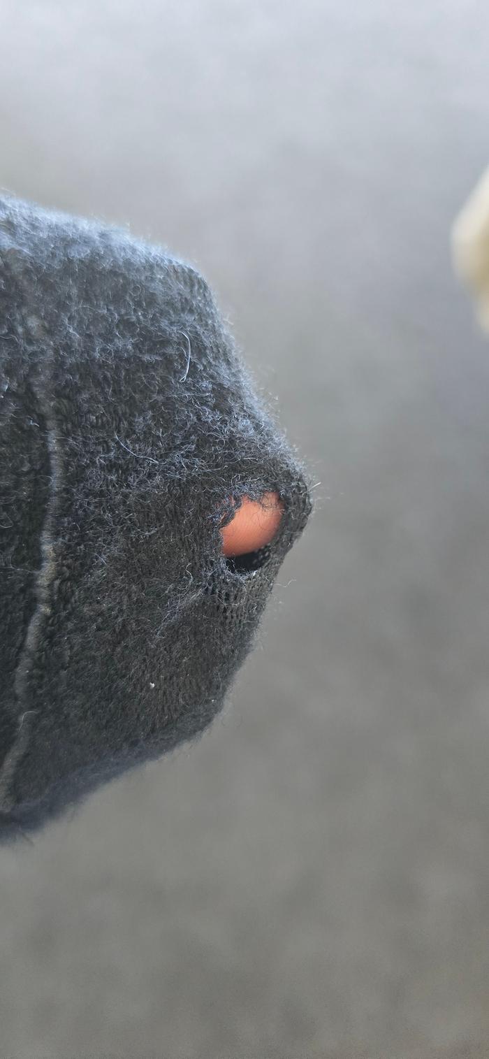 Reinforcing the area around the hole with a patch