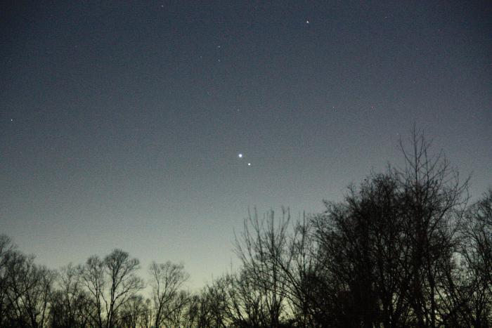 Jupiter and Saturn "Christmas Stars"