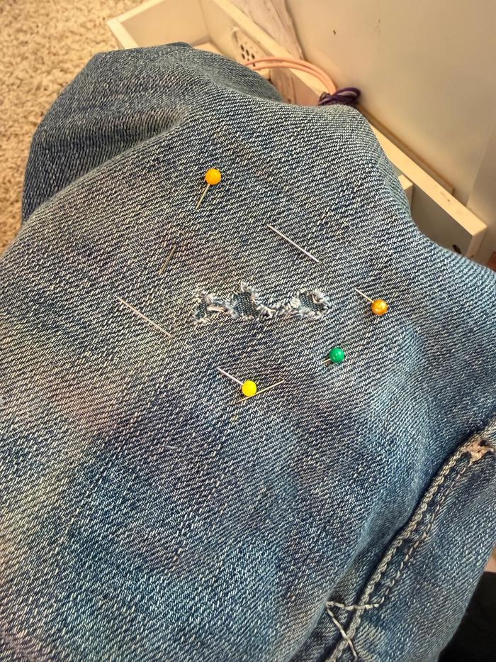 Patch is pinned on