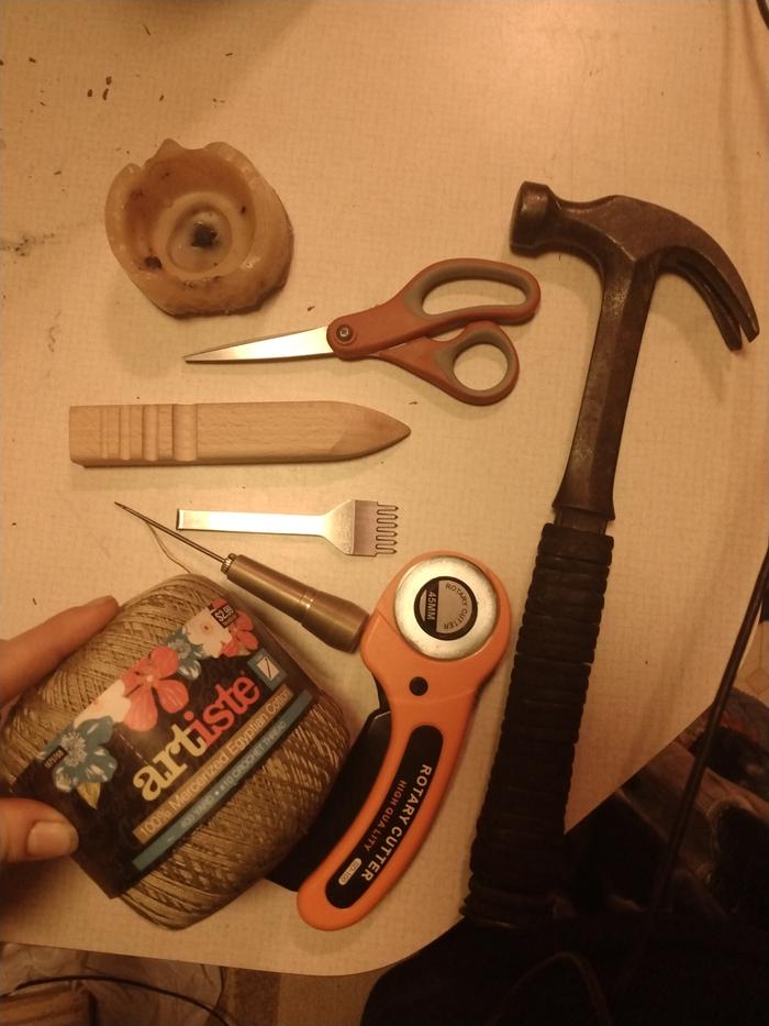 tools and materials used for the repair