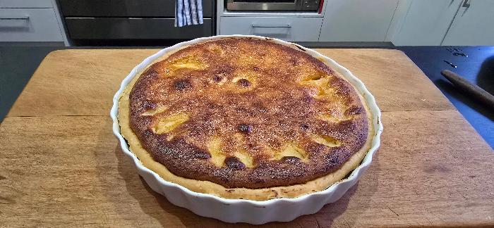 Baked flan