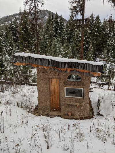 tiny cob home