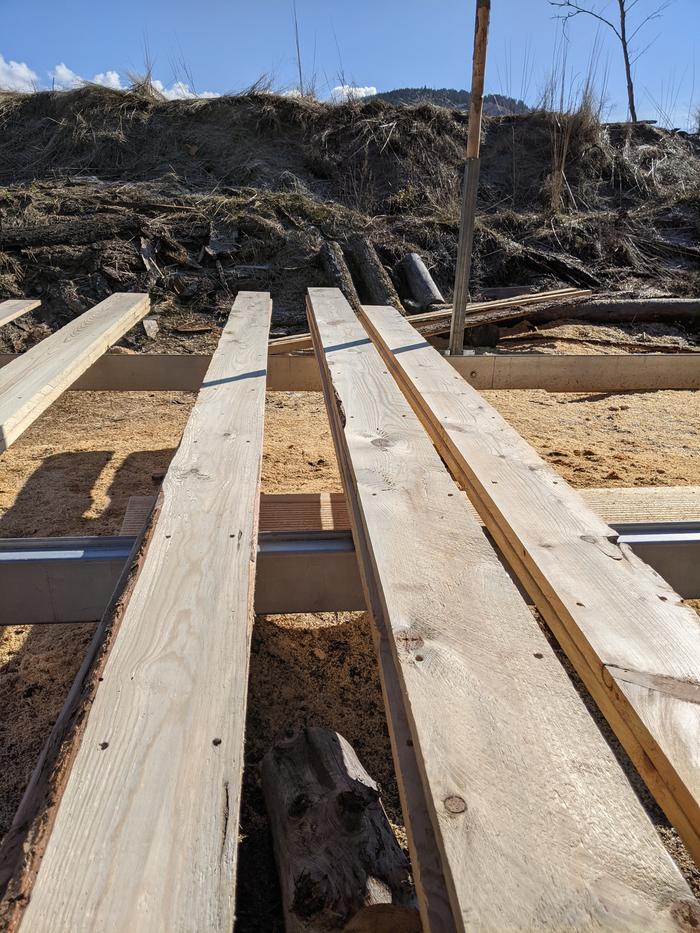 Planed to be slightly less rustic