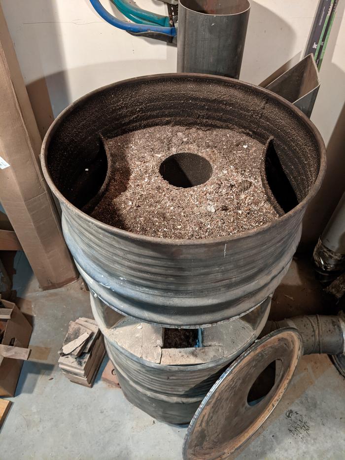 Vacuumed out the Cottage Rocket today