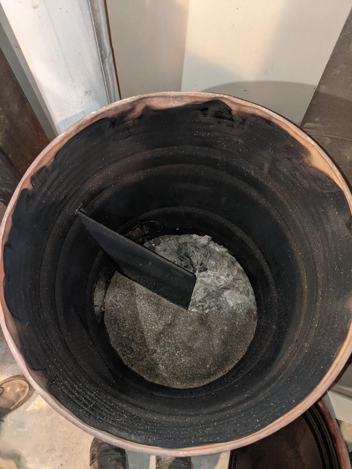 Secondary barrel with baffle 