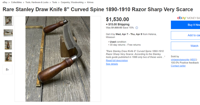 I mean...it was $1800....