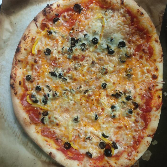 Delicious. We like tons of cheese and pepperoni