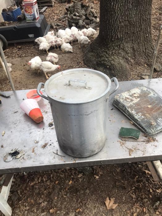 5 gallon aluminum pot