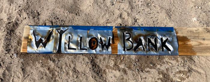 Sign burnt in Arrakis