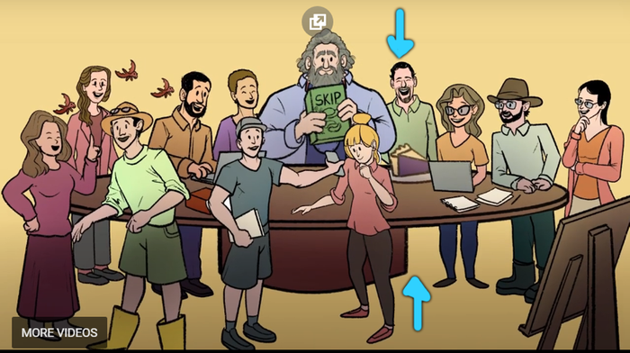 Perhaps he has magic powers of invisible legs?