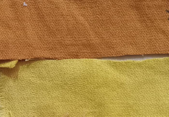 Dyed cotton fabric