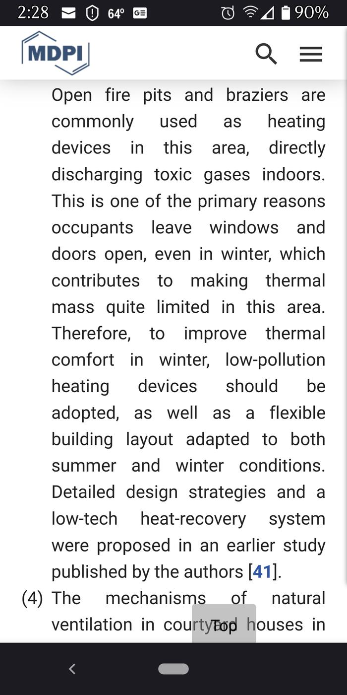  The Effects of Courtyards on the Thermal Performance of a Vernacular House in a Hot-Summer and Cold-Winter Climate by Shimeng Hao 1,2 [OrcID] , Changming Yu 3,* [OrcID] , Yuejia Xu 4 and Yehao Song 4 