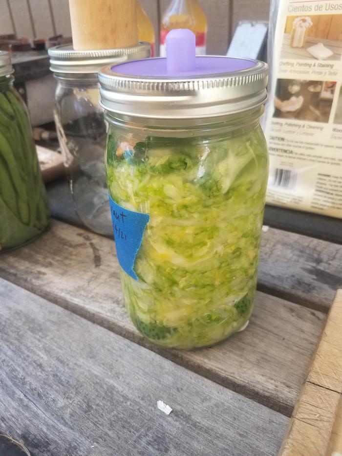 It has been awhile since I've gotten to make kraut.