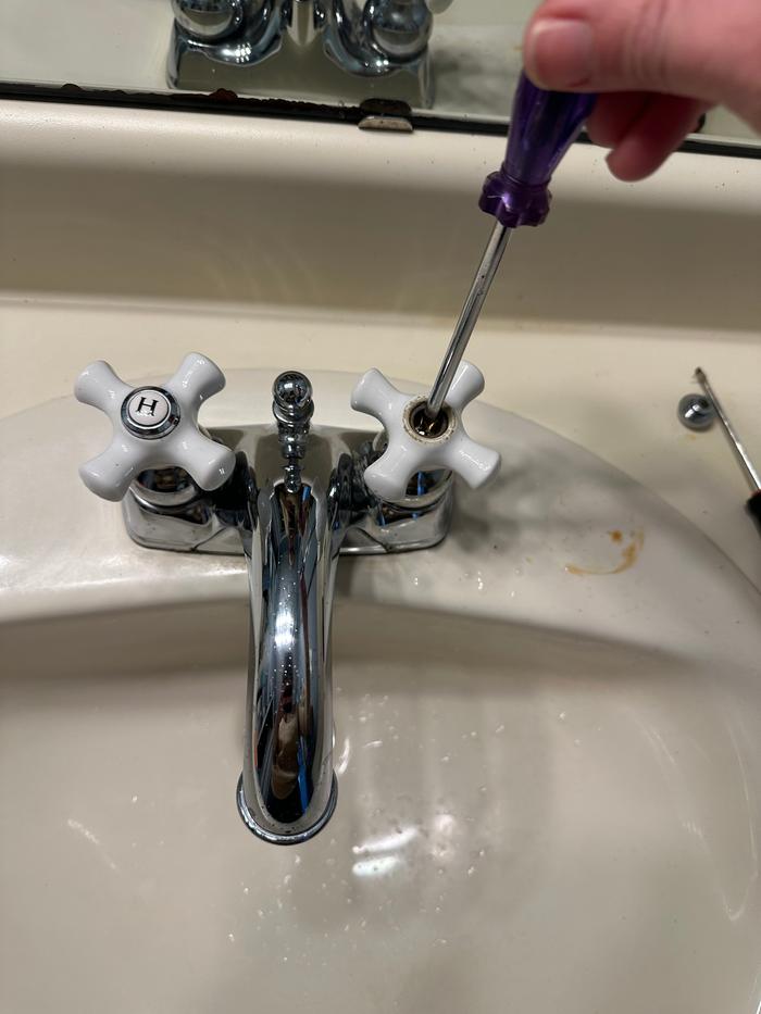during - unscrewing