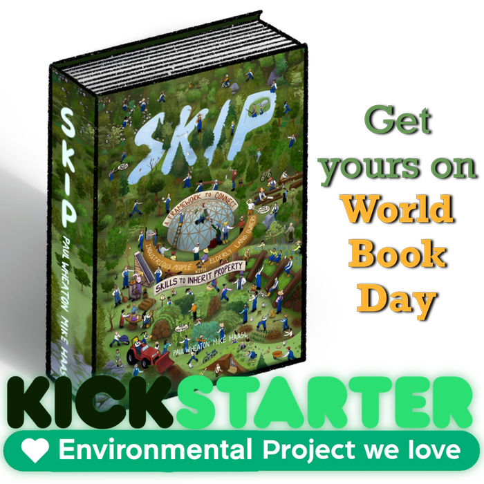 SKIP Book is kickstarter environmental project we love