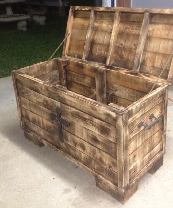 Blanket or Storage Box. Could also use as a lidded coffee table and storage for underneath
