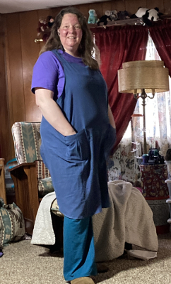 I like it! And box-pleated pockets!