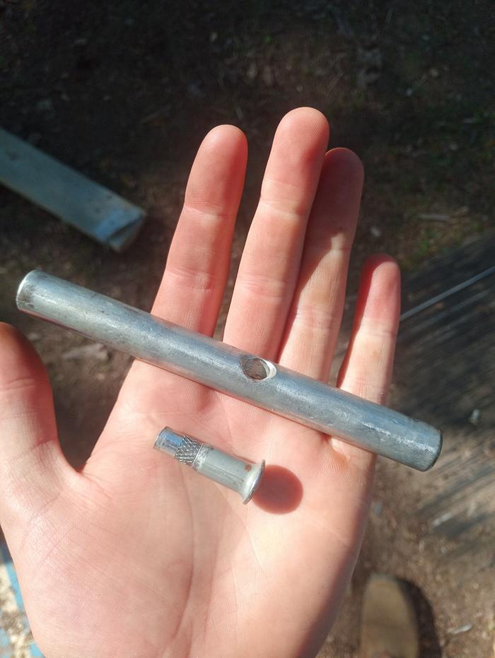 What I started with - notice how it is not in its enclosure...