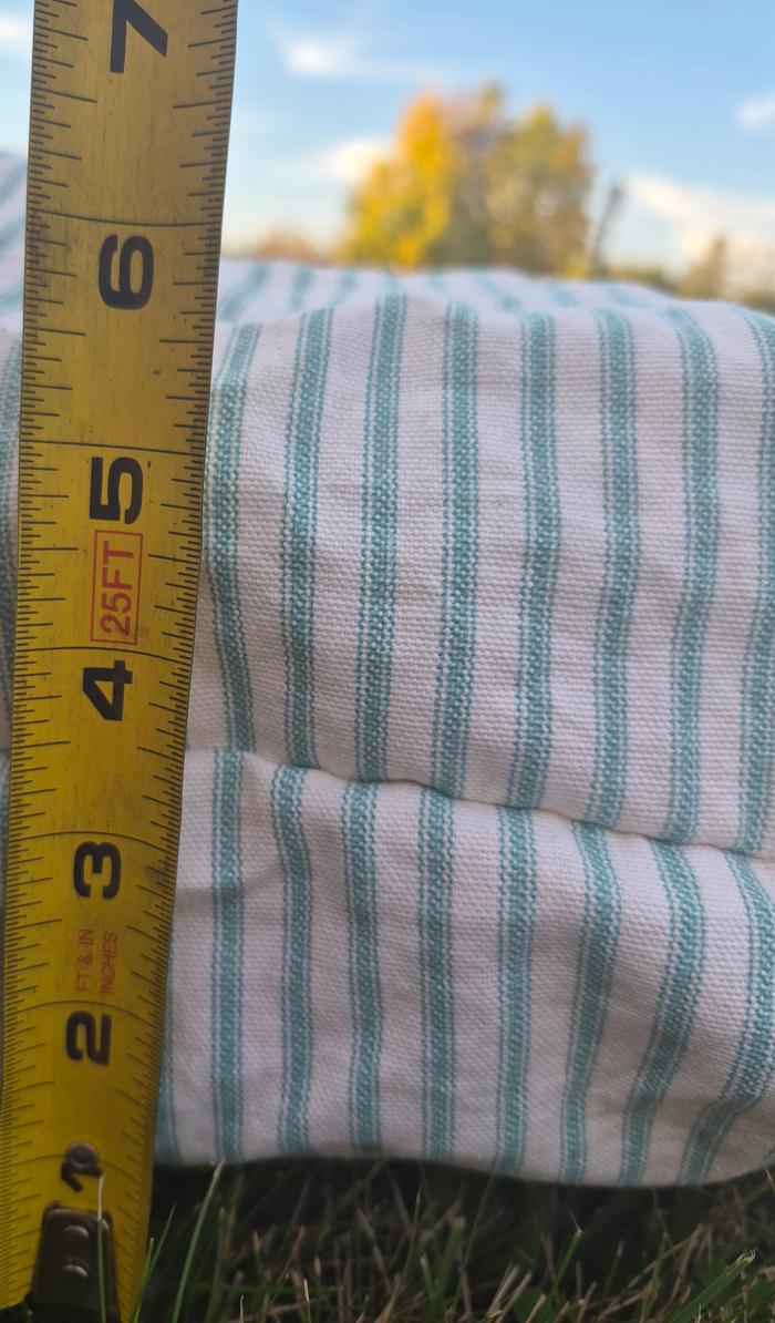 5" (burn an inch)