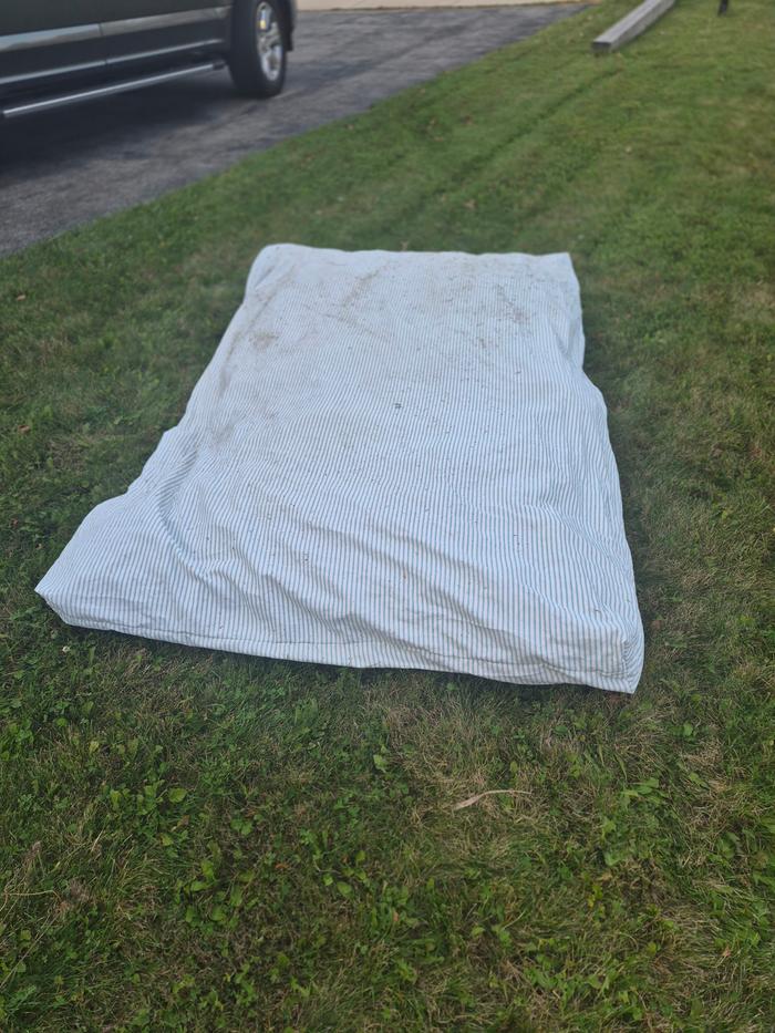 Completed mattress 
