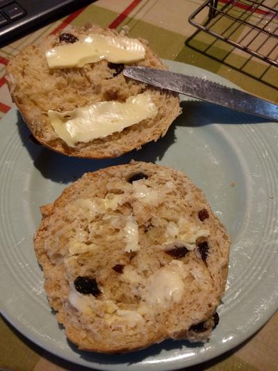 hot cross bun recipe