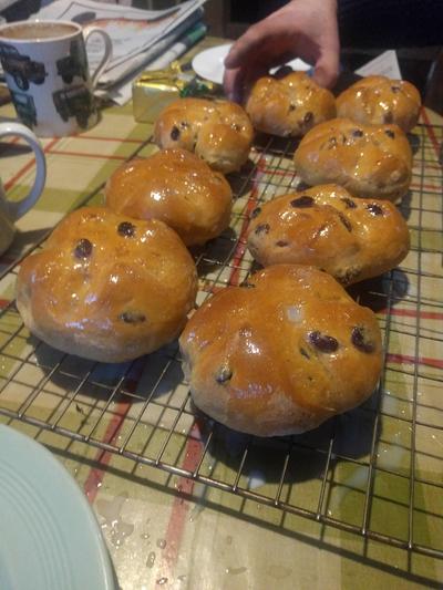 hot cross buns recipe