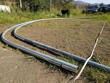 checking high tunnel hoops