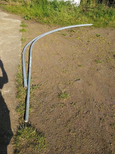 reusing a polytunnel frame