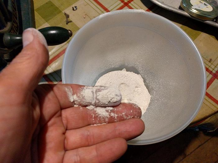 making flour from argentina anserina
