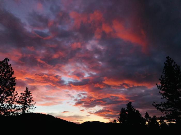 An exceptional sunrise, it seems like we don’t get many like this 