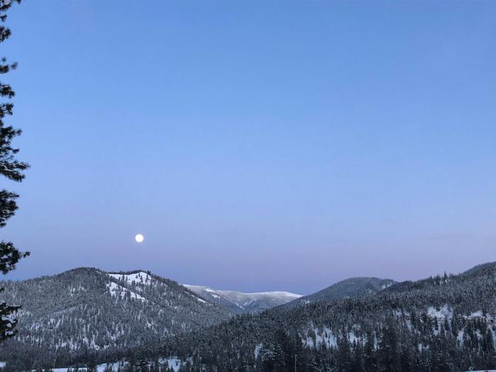 Moon becoming full 