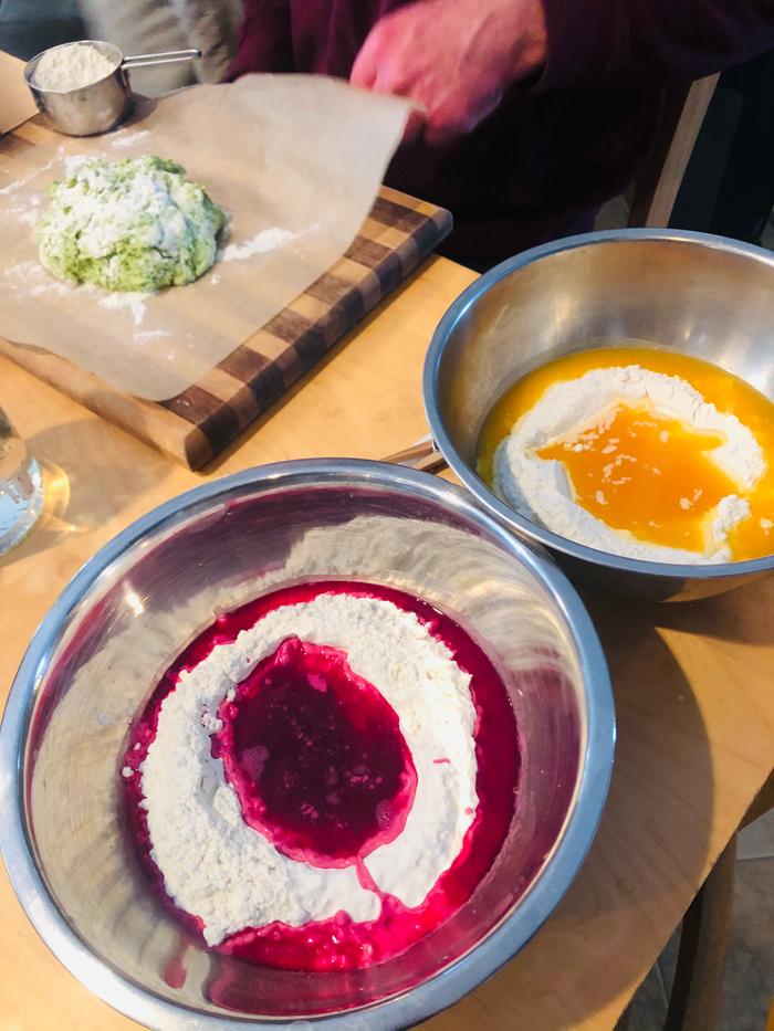 Spinach, beets and turmeric as natural dye for....