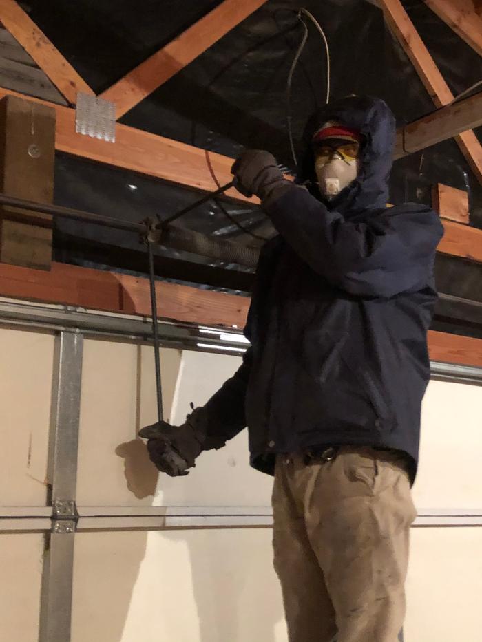 Removing the gather door *safely*