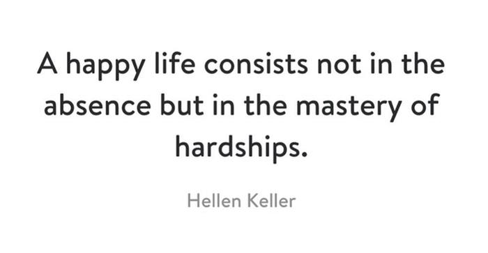 And mastery takes a long long time. But I’ve never mastered anything so I wouldn’t really know... but it sounds like hardships, in its colorful array of forms, in inevitable. Might as well learn to accept and turn towards.