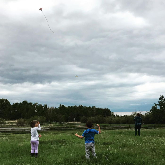 Flying some kites