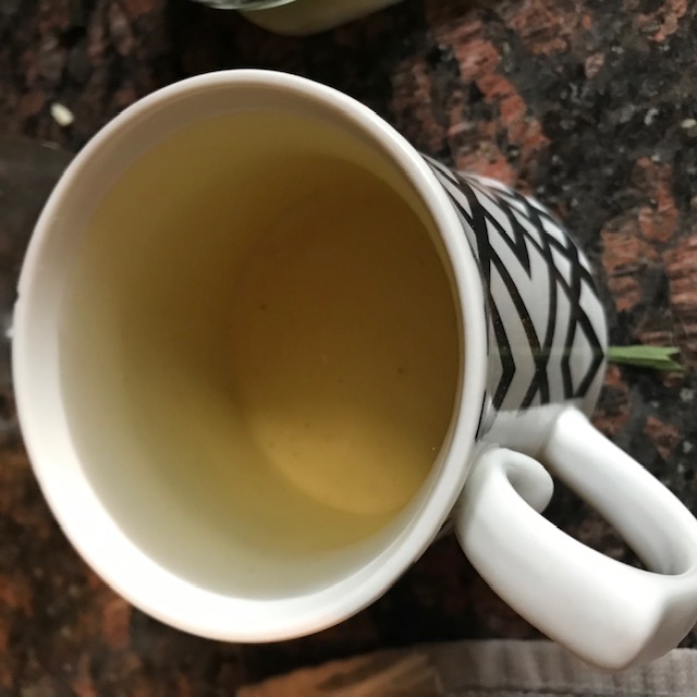 Final cup of tea ready!