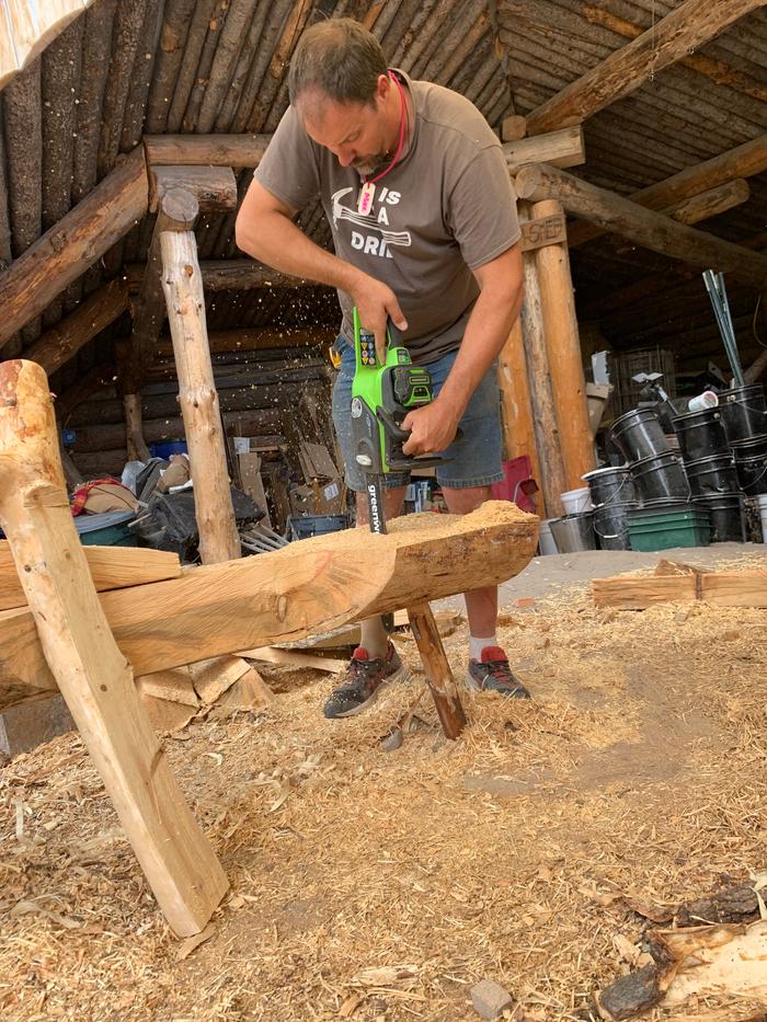 power-shaving-shaving-horse-at-permaculture-technology-jamboree