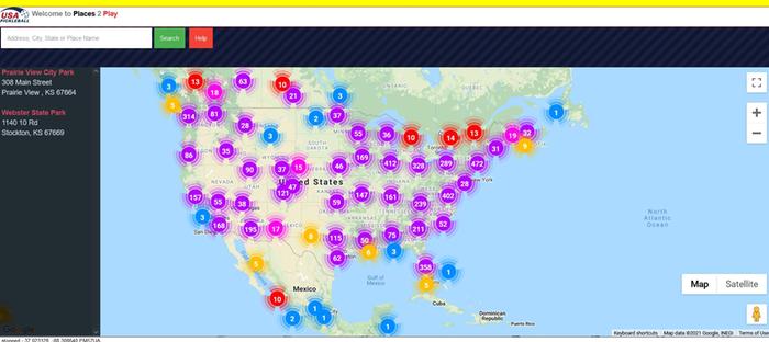 Places to play global mapping image