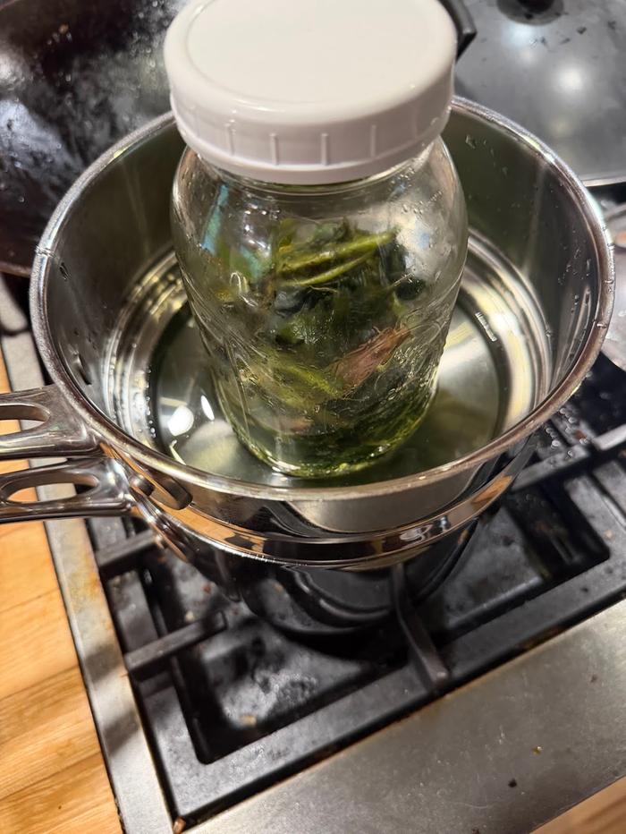 adding gentle heat