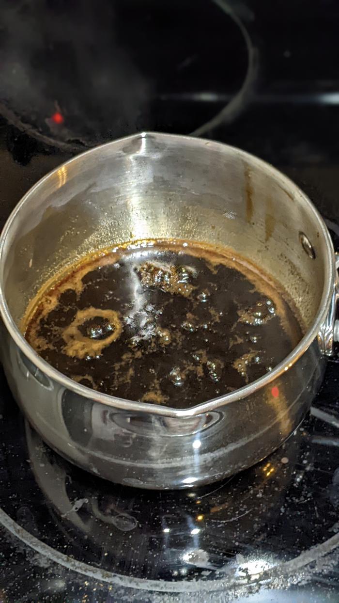 Simmering decoction and coconut sugar