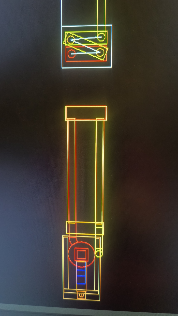 sketch showing transitions instead of 180 degree fittings