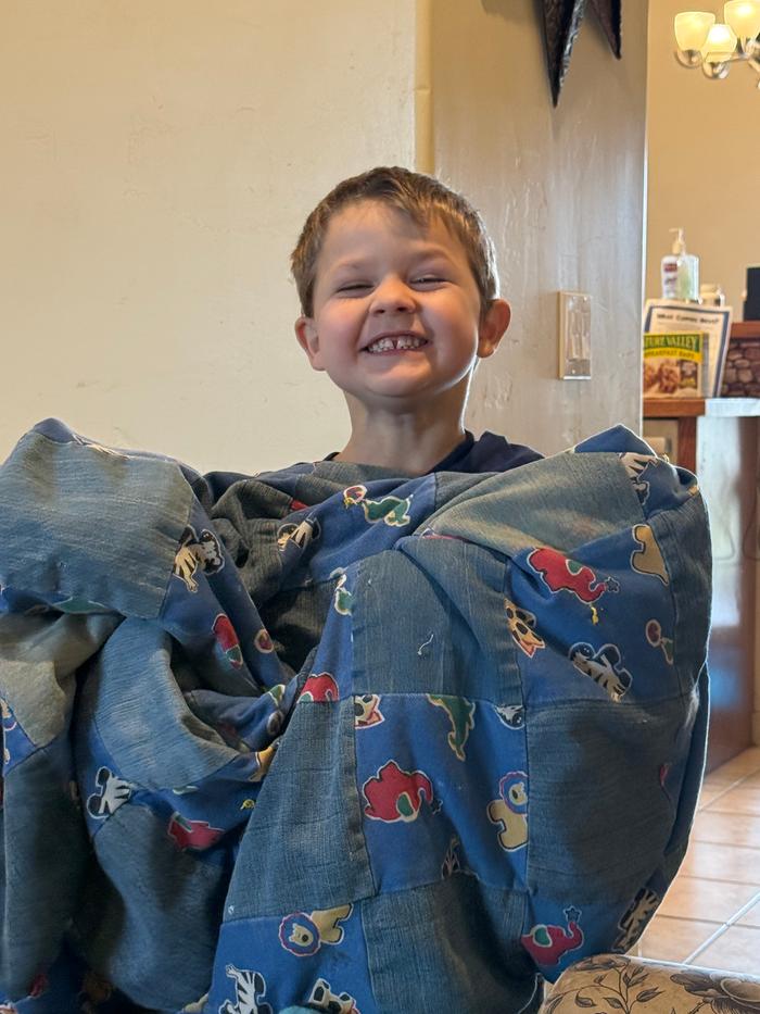 The happiest little guy in the entire world! 