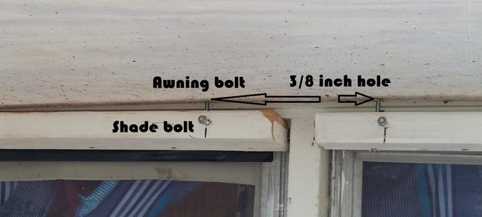 Hanger bolt positions