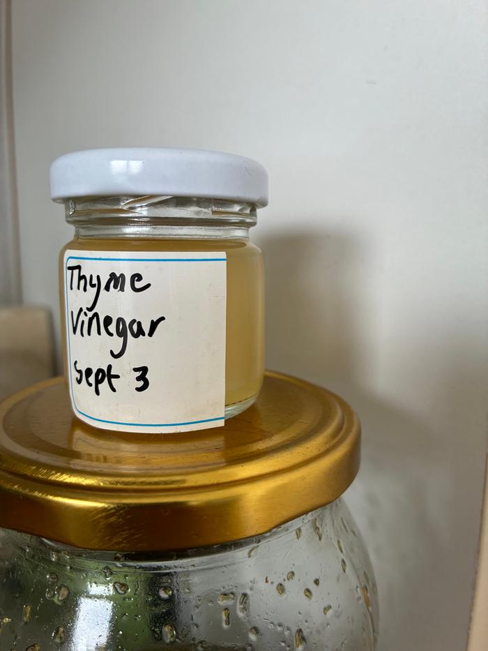 Decanted and labelled