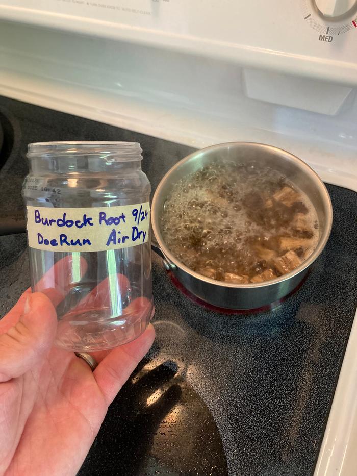 Making the decoction 