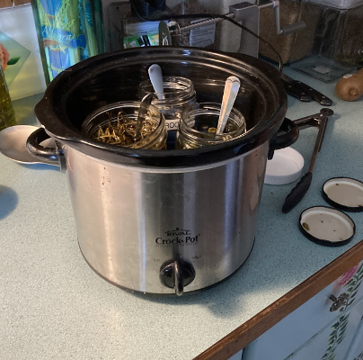 crockpot heating - quick method